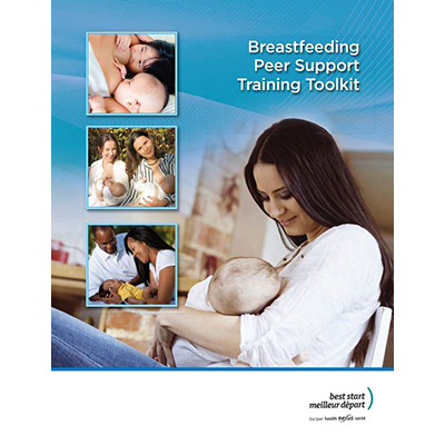 Couverture de la trousse "Breastfeeding Peer-Support Toolkit"