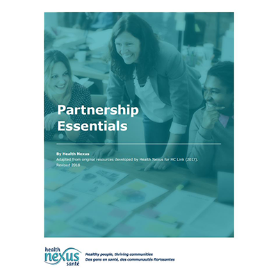 Cover of the "Partnership Essentials" manual