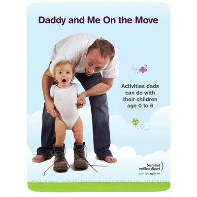Cover of the Daddy and Me booklet